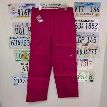 미사용 새상품 Dickies 디키즈 더블니 36 x 32 워크 와이드