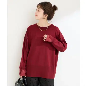 B.C STOCK 손세탁 가능/소매 시어 레이어 풀오버