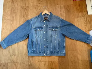 H&M 라이트 블루 데님 자켓 M