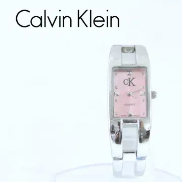 CK Calvin Klein 손목시계/아날로그/스테인리스/PINK/SLV