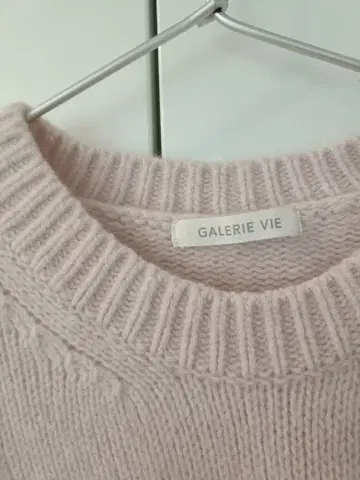 GALERIE VIE 핑크 긴팔 니트 M