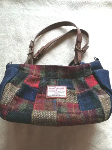 해리스 트위드 핸드메이드 코로포테 백