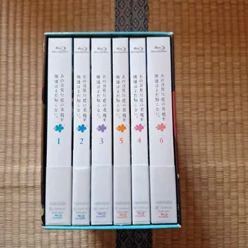 그날 본 꽃의 이름을 우리들은 아직 모른다. Blu-ray 전 6권