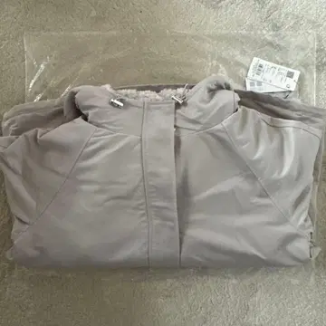 즉시 결제 대환영 / 후드 부착 보아 자켓 라이트 그레이