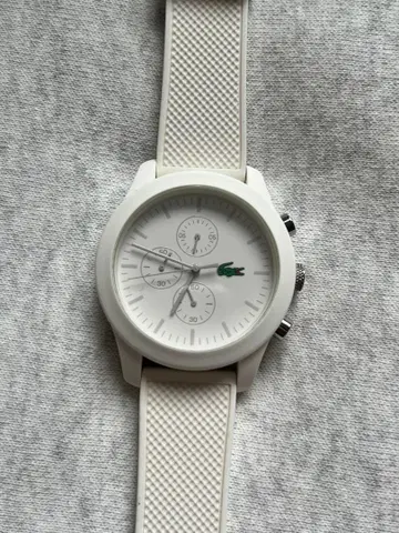 라코스테 LACOSTE 손목시계 크로노그래프 배터리 교체 완료