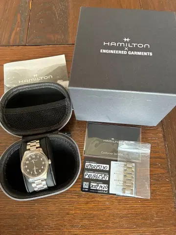 정밀도 양호! [ 한정품 ] 해밀턴 카키 필드 엔지니어드 가먼츠