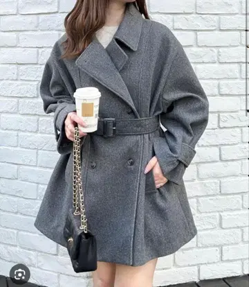 새상품 INGNI 미디 기장 트렌치코트