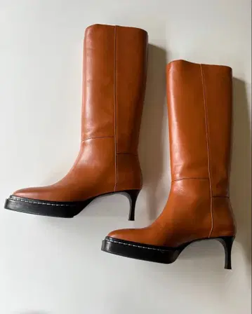 31 Phillip Lim 카멜 가죽 롱 부츠