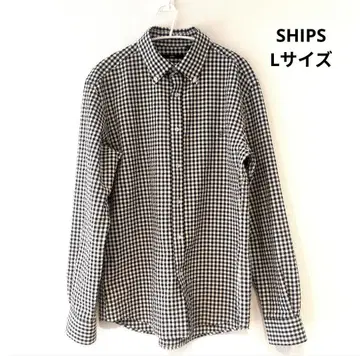 SHIPS 체크 셔츠 L 사이즈