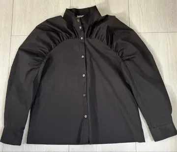 theory luxe 띠어리 럭스 블랙 블라우스 38 사이즈