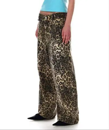 beeden 레오파드 데님 M 사이즈