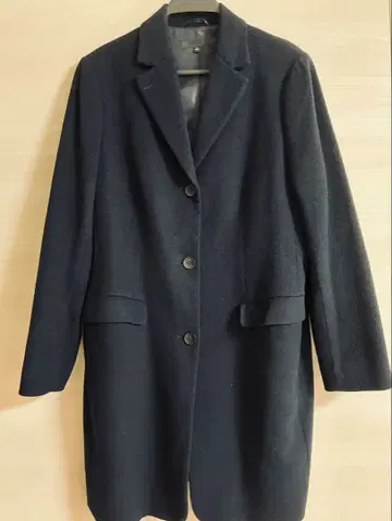 UNIQLO 여성용 캐시미어 혼방 체스터 코트 XL