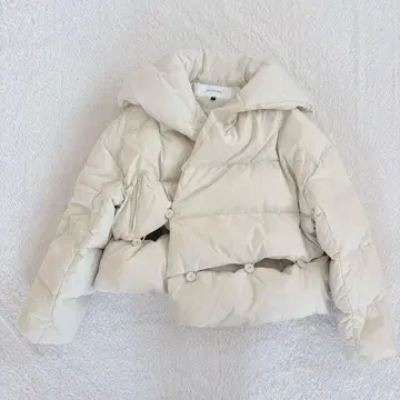 르 시엘 블루 필 퍼퍼 자켓/Peeled Puffer Jacket