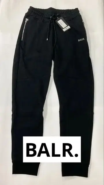 BALR. 블랙 조거 팬츠 [ S ] B1411.1106