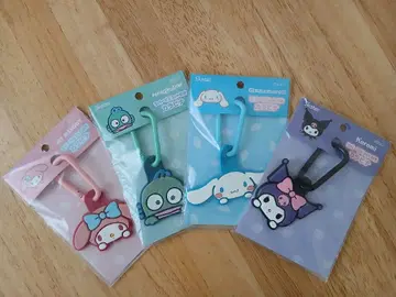 캐릭터 카라비너 4종 세트