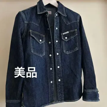 FLAT HEAD 데님 자켓 34