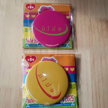 hide Birthday Party 2025 랜덤 캔뱃지