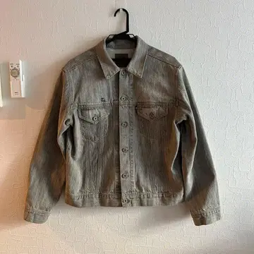 남성용 그레이 데님 자켓 G