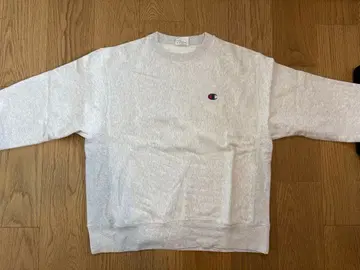 챔피언 그레이 맨투맨 트레이닝복