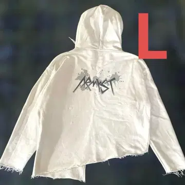 BTS 정국 후드티 화이트 L 사이즈