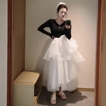 Bibiy. DELPHINE TULLE DRESS 새상품