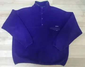 Patagonia 신틸라 스냅 T 90s USA 네이비