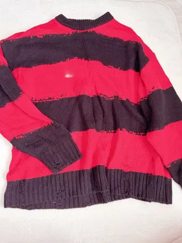 니트 데미지 빨검 바이크스타