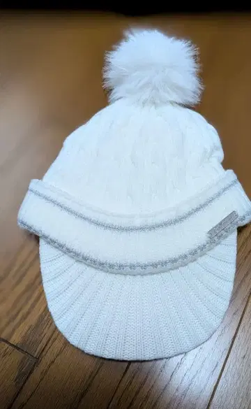 Callaway 니트 모자 화이트 미사용품