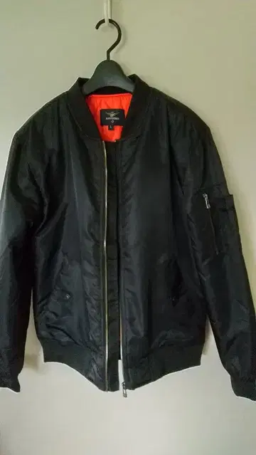 ASST 시리즈 블랙 MA-1 플라이트 자켓 L