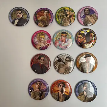 마지마 고로 HISTORY 캔뱃지 전 13종 세트