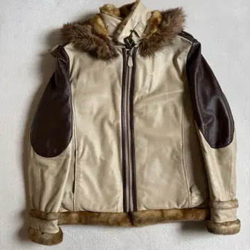 AVIREX B-3 플라이트 자켓 양가죽 XL