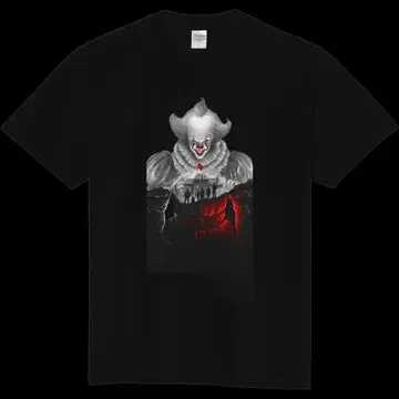 페니와이즈 IT 팬 셔츠 welcome to Derry