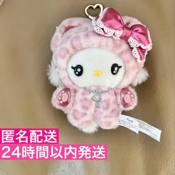 산리오 챠미 키티 갸루 고양이 마스코트 홀더