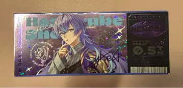 니지산지 호시미치 쇼 랜덤 홀로그램 티켓풍 카드 사인