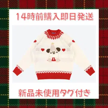 [ 미사용 새상품 ] 리루린린 스웨터 니트 크리스마스 2024 디즈니