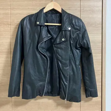 새상품급 블랙 라이더 자켓 S size