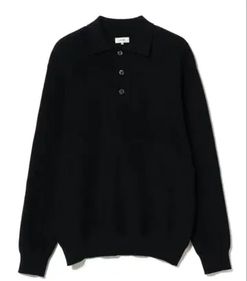 ( 완판템 ) BEAMS 12게이지 리브 니트 피케 셔츠