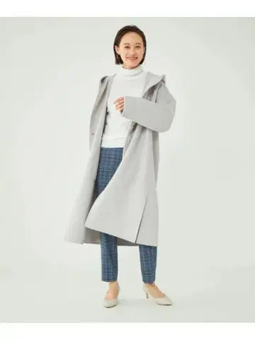 유나이티드 애로우즈 후데트 리버 롱 코트 새상품 택