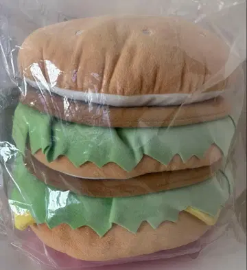 맥도날드 빅맥 쿠션 봉제 인형