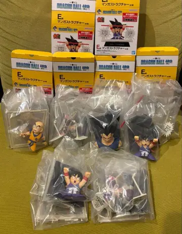 제일복권 DRAGON BALL 40th E상 만화 스트럭처 x 6