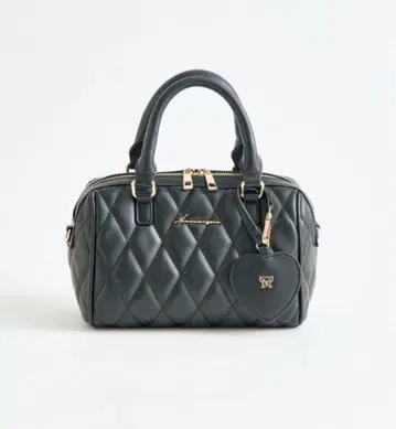 OLIVE des OLIVE 퀼팅 미니 보스턴 블랙