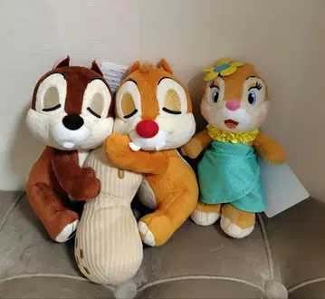 칩 데일 클라리스 봉제 인형 포지 플러시 디즈니 크리스마스