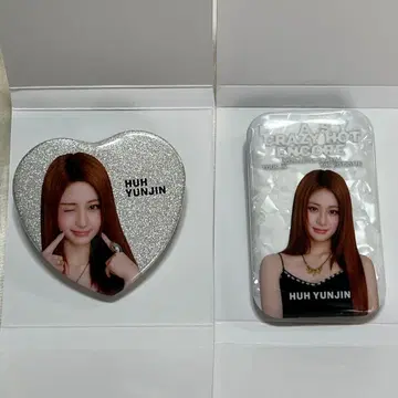 HUH YUNJIN 유진 캔뱃지 2종 컴프 르세라핌 도쿄돔