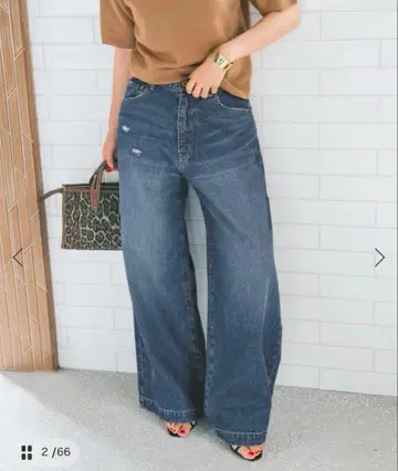 Spick & Span [ 5 1/2 ] 배기 데님 27