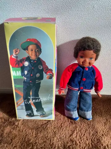 Emmanuel 인형 빨파 자켓 데님 팬츠 에마니엘 꼬마 박스 포함