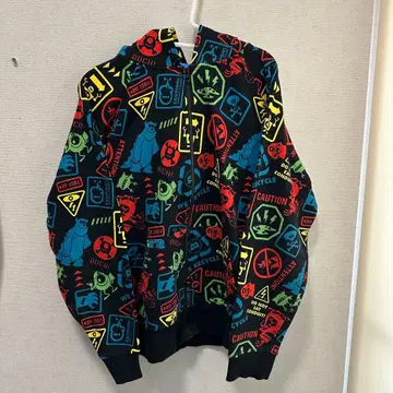 도쿄 디즈니랜드 몬스터 주식회사 후드티 남녀 공용 L