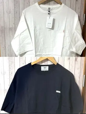 SUS TOKYO SPEC 티셔츠 2종 세트 블랙 & 화이트