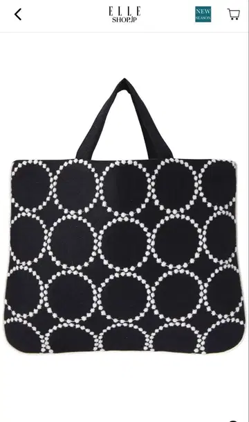 미나 페르호넨 tambourine ELLE 도트 핸드백 탬버린