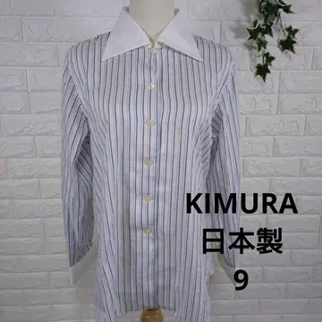 KIMURA / 스트라이프 셔츠 / 일본제 / 사이즈 9. M 사이즈