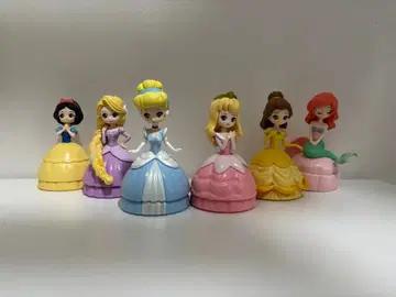 캡슐 캐릭터 히로인 인형 6종 세트